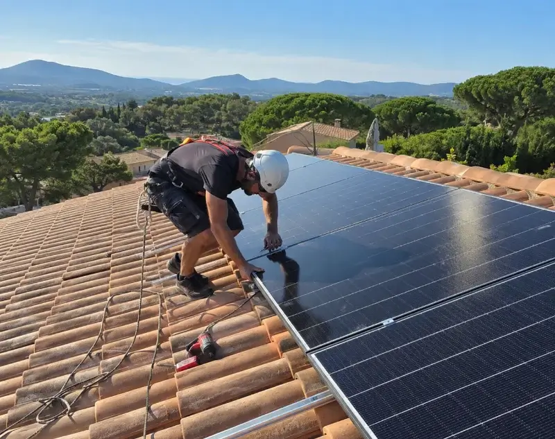 Installateur panneaux solaires Maucor — pose photovoltaïque sur toiture